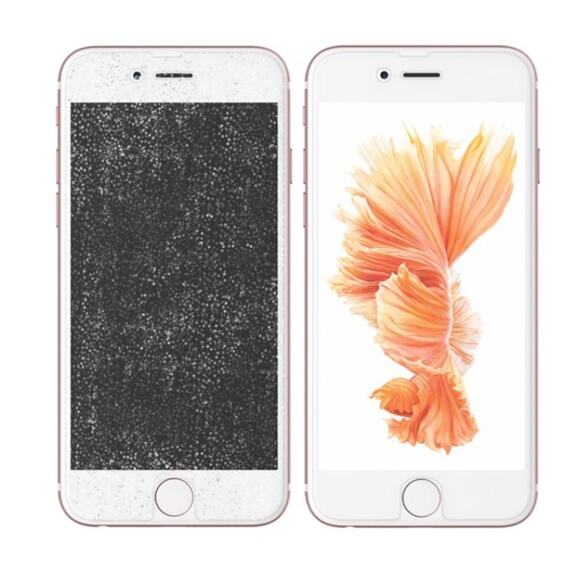 Onn Glitter Glass Screen Protector For iPhone 7 Plus 8 Plus - Picture 2 of 5